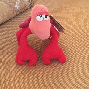 Sebastian the crab from the movie” Little Mermaid”